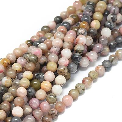 Natural Rhodonite Beads Strands