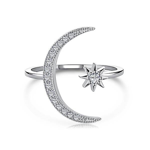Rhodium Plated 925 Sterling Silver Cuff Rings