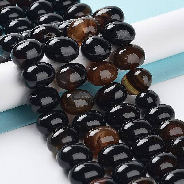 Natural Agate Beads Strands