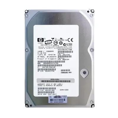 AG556-64201 HP 146GB 4Gb/s Fibre Channel 15000 3.5-inch Hard Drive