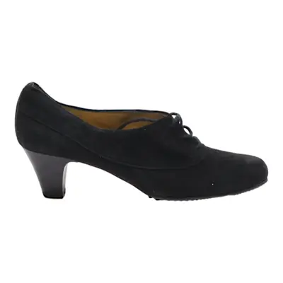BRUNATE Pump Heels Black Leather Womens UK 4
