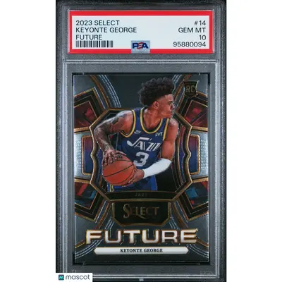 Keyonte George PSA 2023 Panini Select Select Future #14 10
