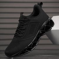 Womens Running Shoes Blade Tennis Walking Fashion Sneakers Breathable Non Slip Gym Sports Work Trainers Yellow