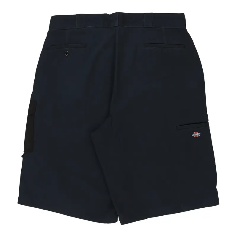 Dickies Shorts - 36W 12L Navy Polyester Blend