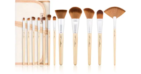 Luvia Cosmetics Bamboo Bamboo's Root 12-Piece Brush Set with Case