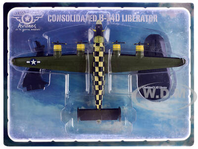 Consolidated B-24D Liberator Aircraft You Cawnt Miss It 448th Bombardment Group 8th Air Force (1944) British Royal Air Force ...