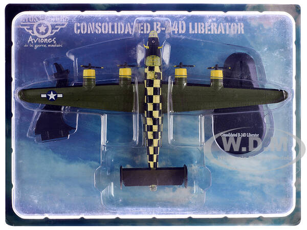 Consolidated B-24D Liberator Aircraft You Cawnt Miss It 448th Bombardment Group 8th Air Force (1944) British Royal Air Force ...