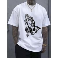 Cotton Short Sleeve  T-Shirt Men's \