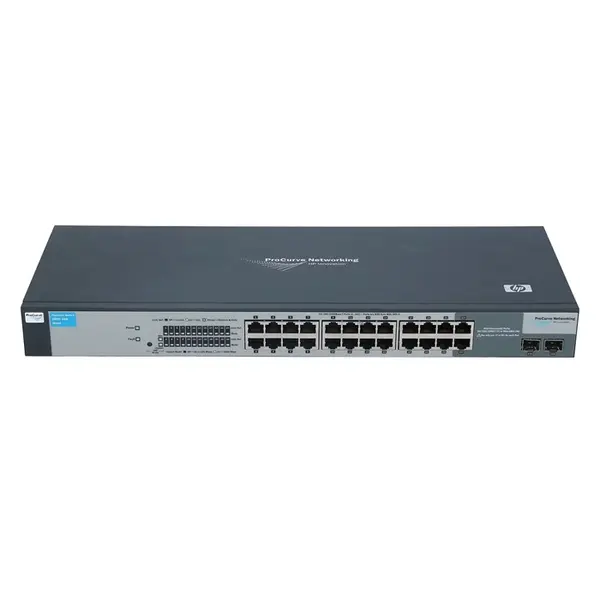 HP J9028-60001 | ProCurve 1800 series 1800-24G 22 x RJ-45 Ports 10/100/1000Base-T + 2 x Dual Personality RJ-45/SFP (mini-GBIC...