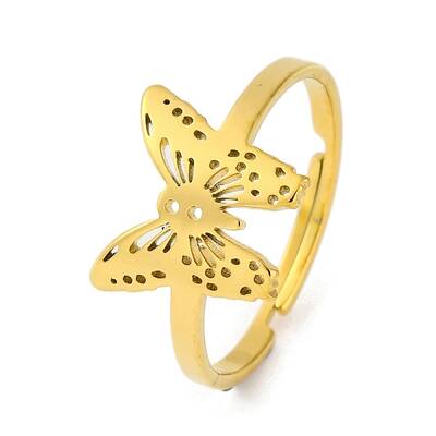 201 Stainless Steel Adjustable Rings for Women