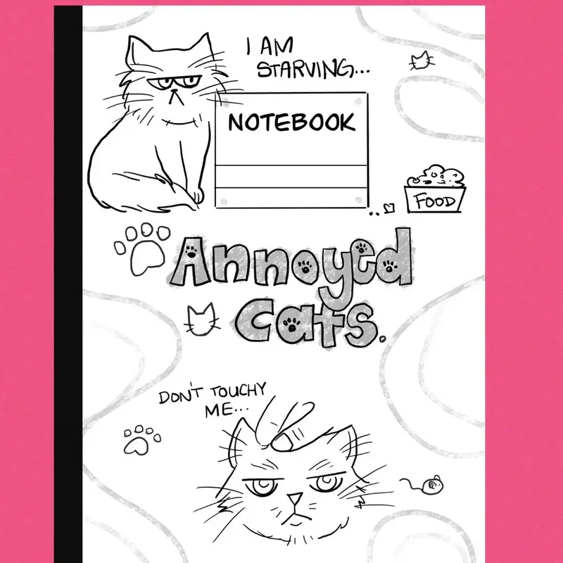 Annoyed Cat Notebook