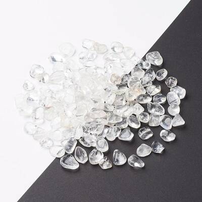 Natural Quartz Crystal Beads