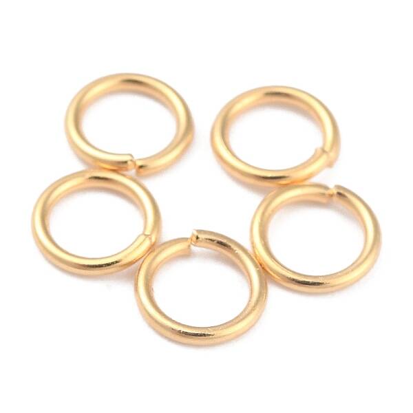Rack Plating Brass Jump Rings