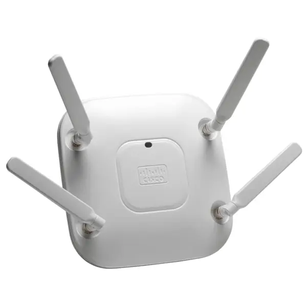 AIR-CAP2602E-B-K9 Cisco Aironet 2600 2602E 2.4/ 5GHz 450Mbits 1x 1000BT RJ-45 Access Point