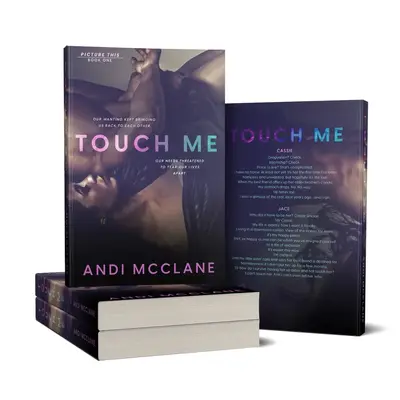 Touch Me Signed Paperback with Swag and quote bookmarks!