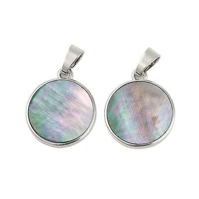 Natural Paua Shell Pendants