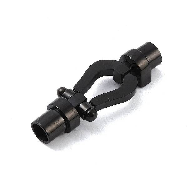 Ion Plating(IP) 304 Stainless Steel Magnetic Clasps with Glue-in Ends