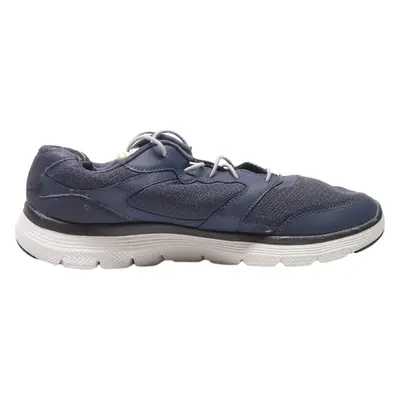 SKECHERS Sneaker Trainers Blue Synthetic Mens UK 7
