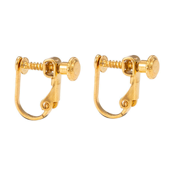 Brass Screw On Clip-on Earring Findings