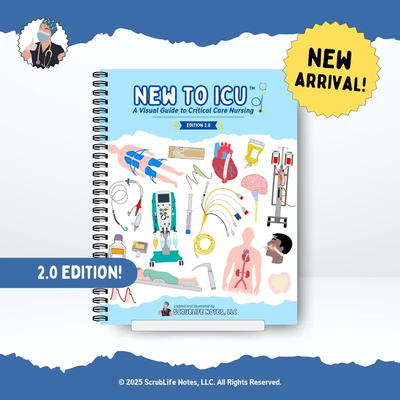 New to ICU® 2.0: A Visual Guide to Critical Care Nursing