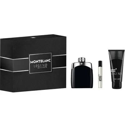 Montblanc Legend - EDT 100 ml + gel spray 100 ml + EDT 7.5 ml
