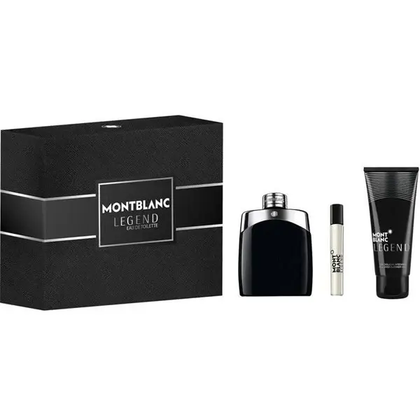 Montblanc Legend - EDT 100 ml + gel spray 100 ml + EDT 7.5 ml