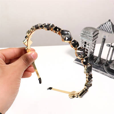 Glass Rhinestone Hair Bands