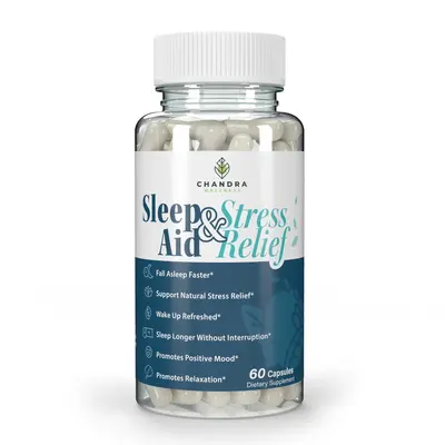 Chandra Wellness Sleep & Stress Relief Capsules