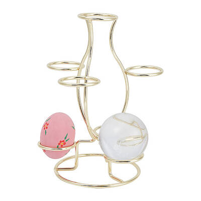 7-Slot Iron Easter Egg Display Stands