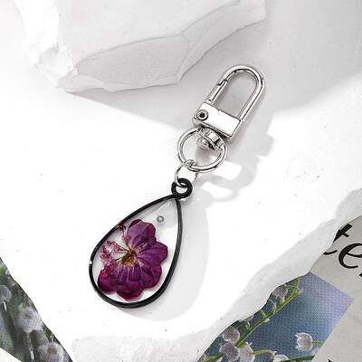 Epoxy Resin Dried Flower Pendant Decorations
