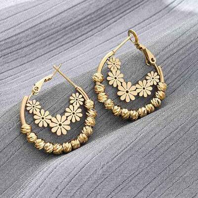 304 Stainless Steel Hoop Earrings