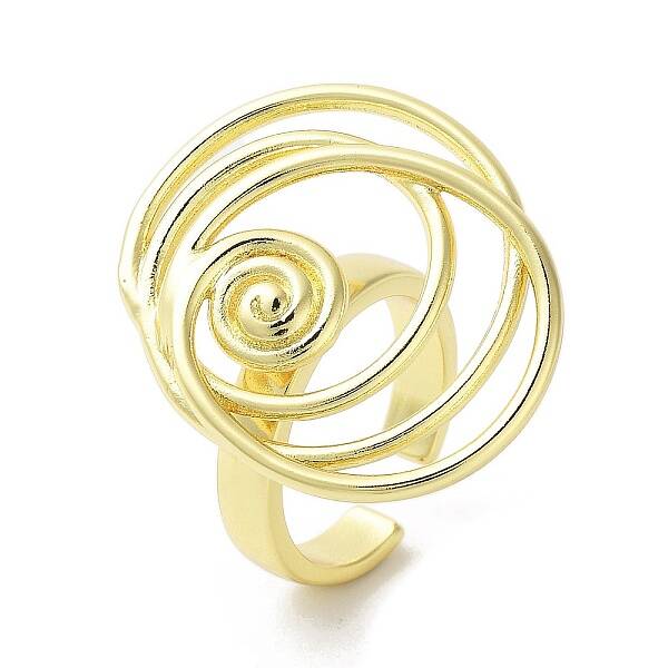 Brass Open Cuff Rings for Women