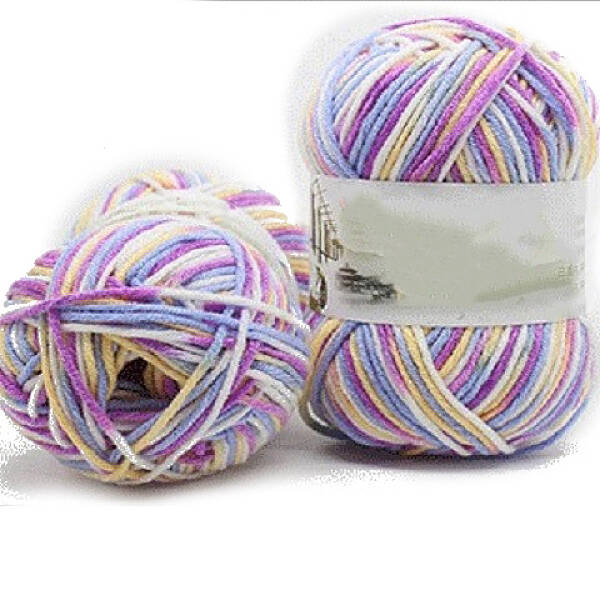 5-Ply Segment Dyed Milk Cotton Yarn