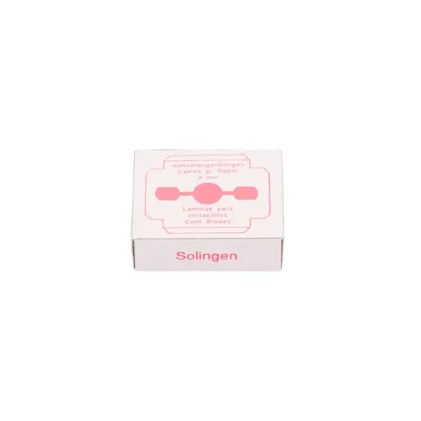 Beautytime international Callus Razor Blades Solingen 1x10 Blades