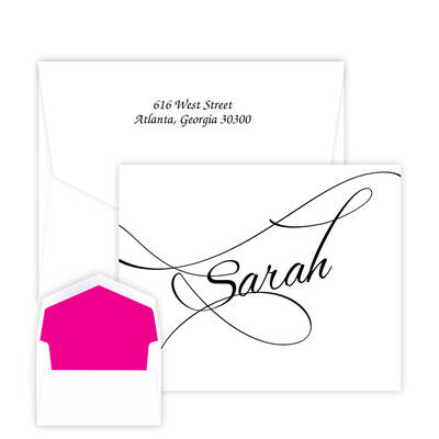 Montevideo Note - Raised Ink