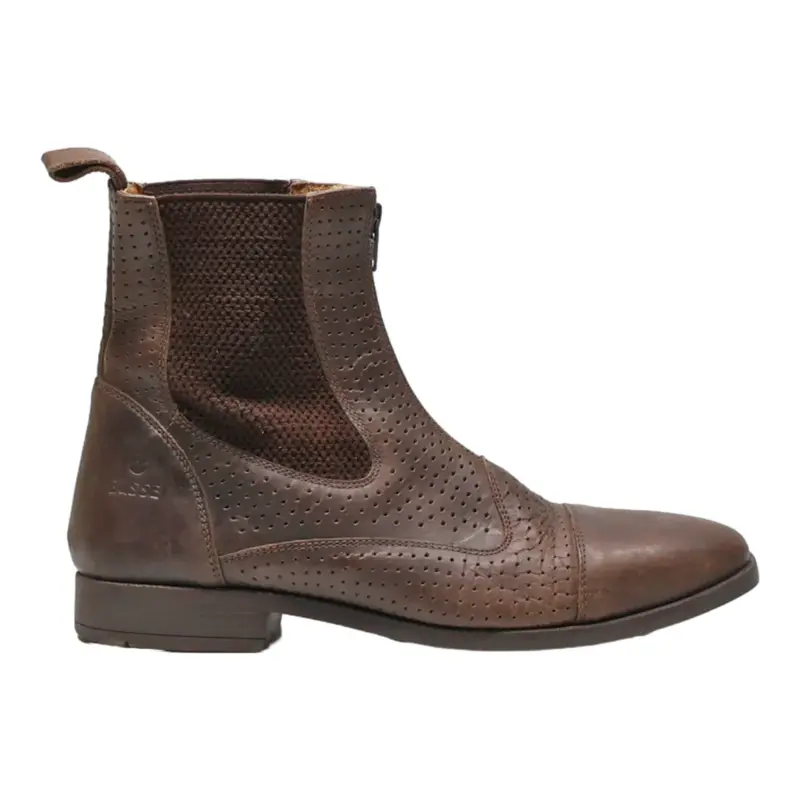 BUSSE Chelsea Boots Brown Leather Womens UK 6