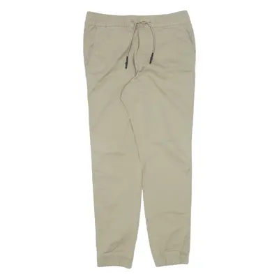 CLOCKHOUSE Jogger Trousers Beige Slim Skinny Mens W30 L29