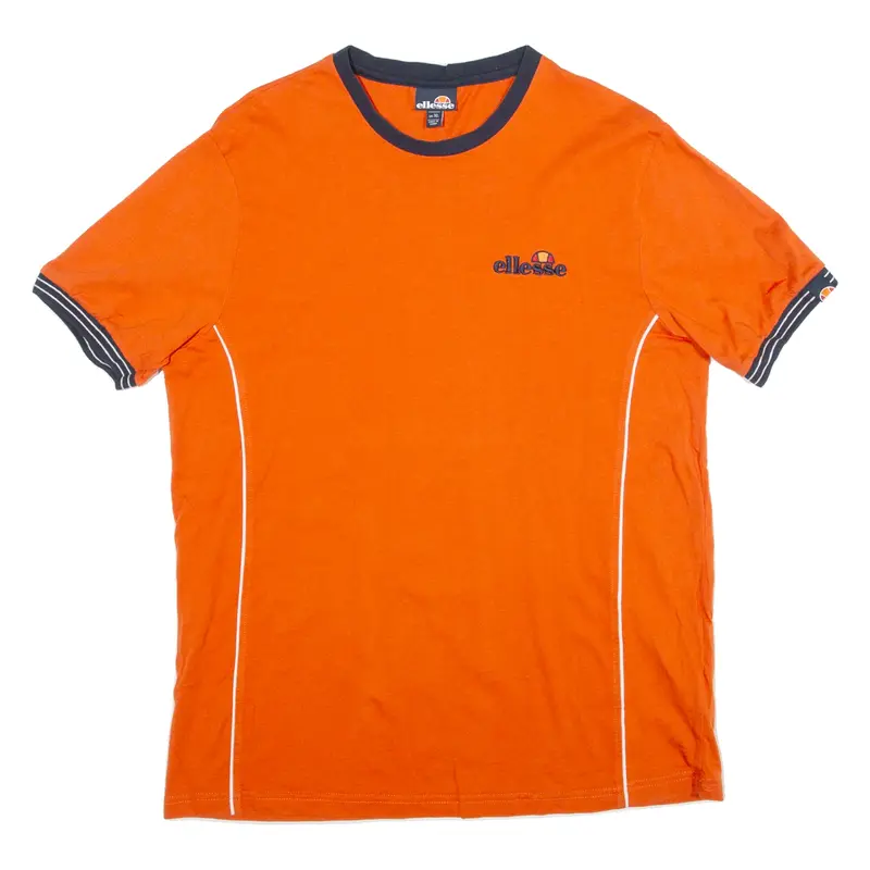 ELLESSE Mens T-Shirt Orange XL