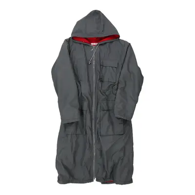 Tracks Coat - Medium Grey Polyester Blend