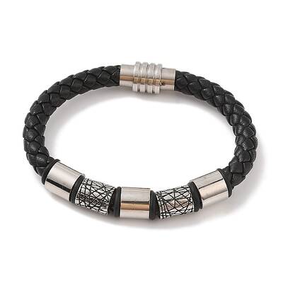 Braided Microfiber Leather Cord Bracelets