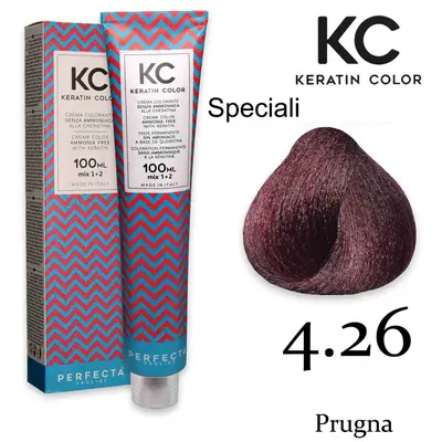 Kc Crema Colorante Alla Cheratina 100 Ml 4.26