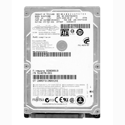514078-001 HP 500GB 5400RPM SATA 3Gb/s 8MB Cache 2.5-inch Hard Drive