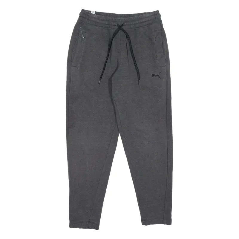 PUMA Mens Joggers Grey Tapered S W26 L28