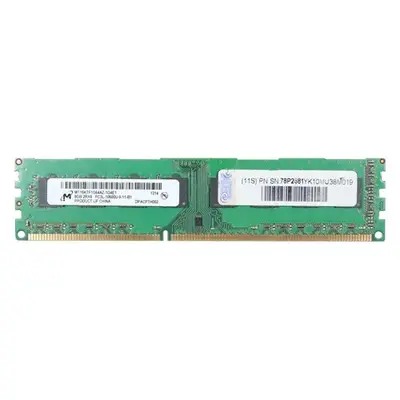 Micron MT16KTF1G64AZ-1G4E1 | 8GB DDR3-1333MHz PC3-10600 Non-ECC Unbuffered UDIMM CL9 2Rx8 1.35V 240-Pin Memory Module