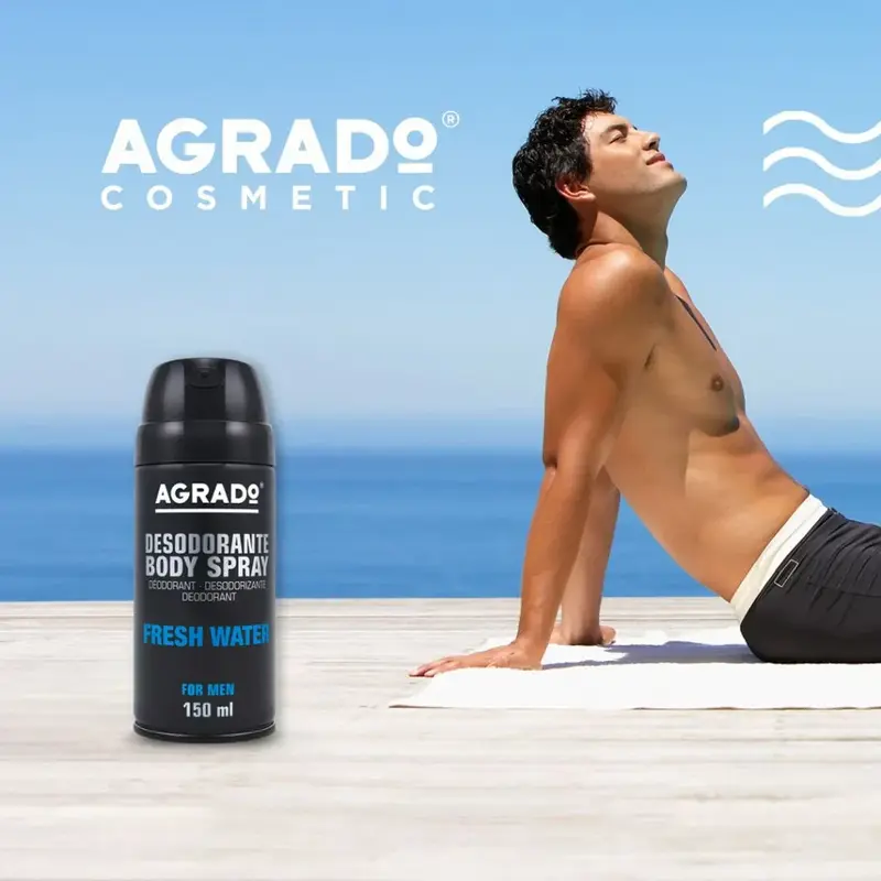 Agrado Deodorant Spray Fresh Water 210