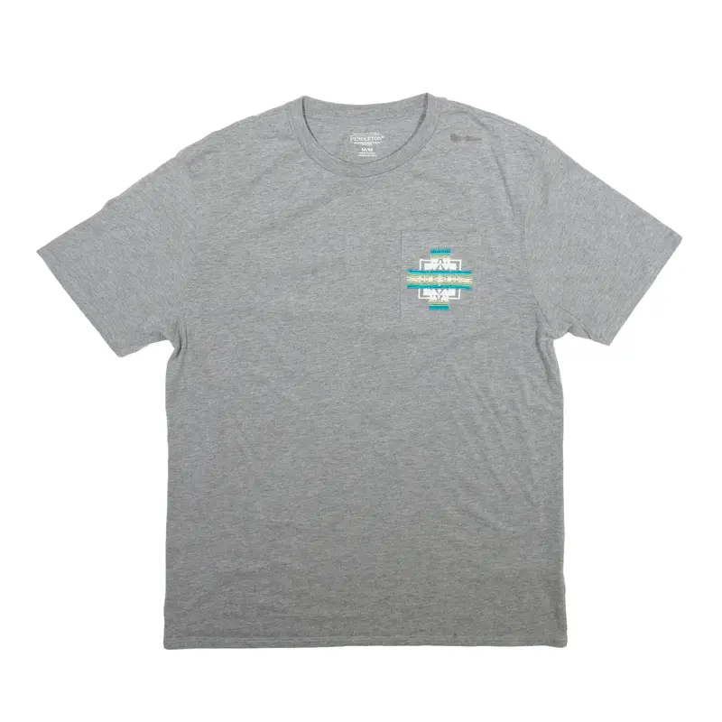 PENDLETON Pocket Detail T-Shirt Grey Short Sleeve Mens M
