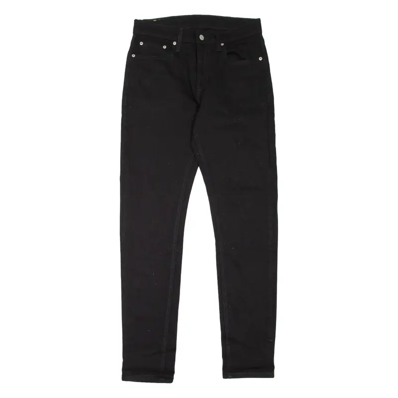 LEVI'S 512 Jeans Mens Black Slim Tapered W30 L32