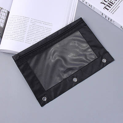 3 Ring B5 Size Oxford Cloth Pencil Pouch