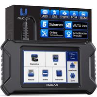 MUCAR OBD2 Scanner, CS5 Car Scanner with 5 Systems (ABS SRS ECM TCM BCM), Diagnostic Scanner for Car and Update Free Lifetime