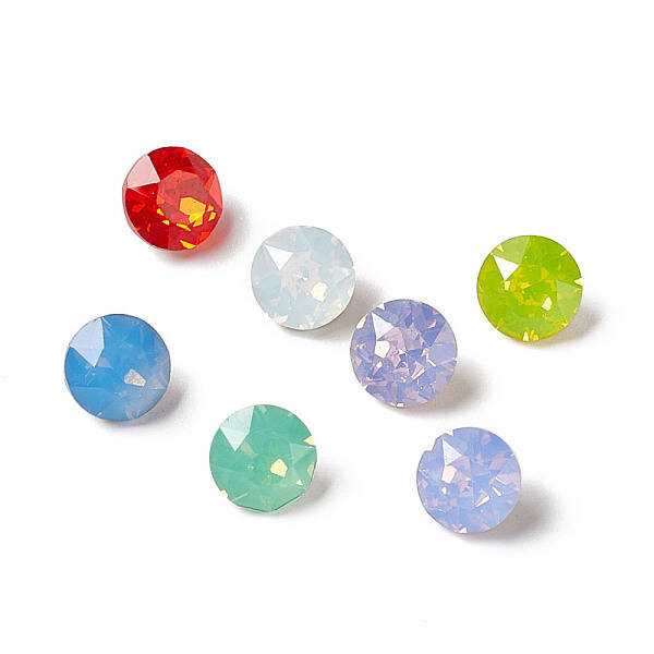 Opal Style K9 Glass Rhinestone Cabochons